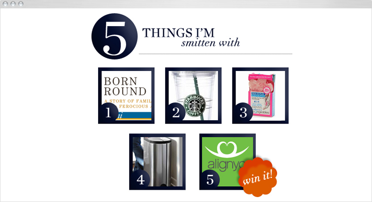 5 things i'm smitten with logo & e-mailer design