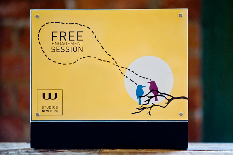 design of engagement session certificate